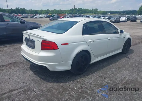 2005 Acura Tl z USA, uszkodzony, nr VIN 19UUA66295A079570